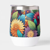 grillige kleurrijke bloemen (Rechts)