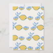 Grillige Kleurrijke Getekende Hoofd Squeeze Bruilo Kaart (Achterkant)