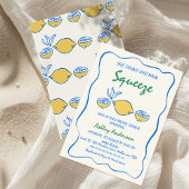 Grillige Kleurrijke Getekende Hoofd Squeeze Bruilo Kaart