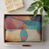 GRILLIGE KLEURRIJKE VOGELONTKOPPELING TISSUEPAPIER (Geschenk)