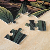 Grillige Kosmische Slak & Paddenstoelentuin Legpuzzel (Zijkant)