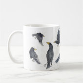 grillige kraaien koffiemok (Links)