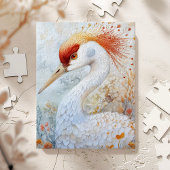 Grillige Kraanvogelkunst Legpuzzel
