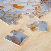 Grillige Kraanvogelkunst Legpuzzel (Zijkant)