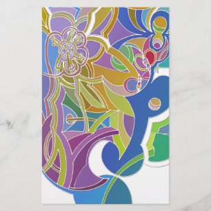 Grillige Kunst Briefpapier