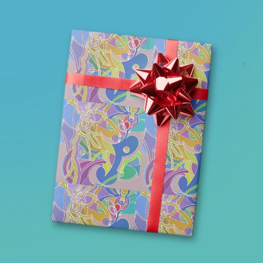 Grillige Kunst Cadeaupapier