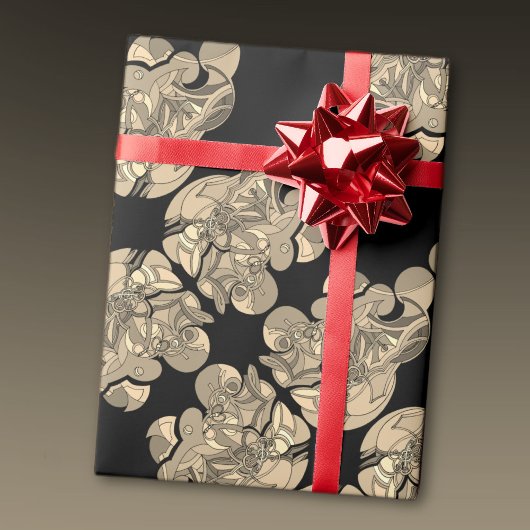 Grillige Kunst Cadeaupapier