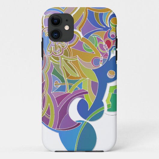 Grillige Kunst Case-Mate iPhone Case (Achterkant)