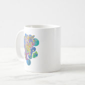Grillige Kunst Koffiemok (Voorkant links)