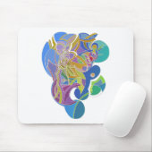 Grillige Kunst Muismat (Met muis)