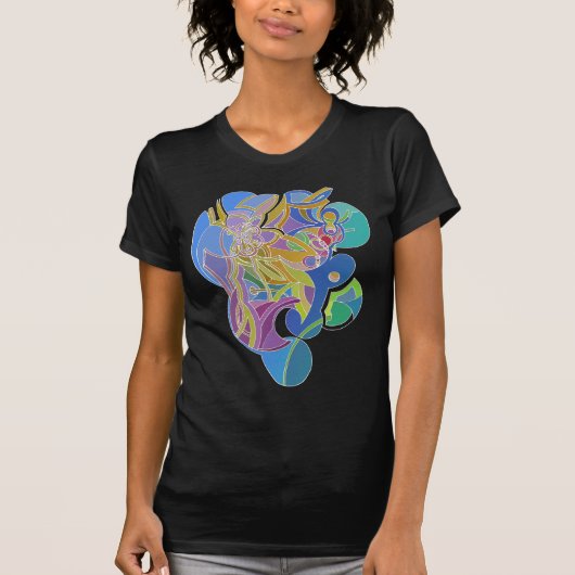 Grillige Kunst T-shirt (Voorkant)