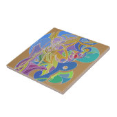 Grillige Kunst Tegeltje (Zijkant)