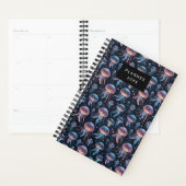 grillige kwal oceaan patroon planner (Display)