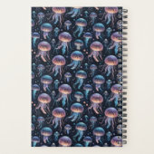 grillige kwal oceaan patroon planner (Achterkant)