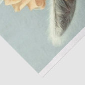 grillige lama met bloemen Decoupage Tissuepapier (Detail)