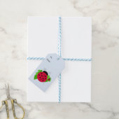 Grillige Lieveheersbeestje Cadeaulabel (Met Touw)