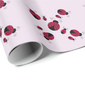 Grillige Lieveheersbeestjes Cadeaupapier (Rol Hoek)