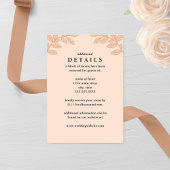 grillige lijn verlaat bruiloft behuizing Kaart