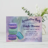 grillige macarons | Frans snoepgoed Afstuderen Kaart (Staand voorkant)