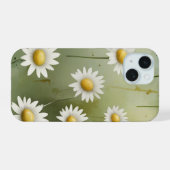 Grillige Madeliefjes iPhone 15 Case (Achterkant horizontaal)