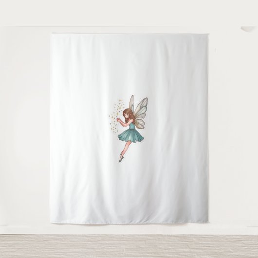 Grillige Magische Fee Wandkleed (Voorkant)
