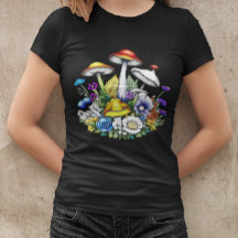 Grillige Magische Paddenstoelen en Bloemen