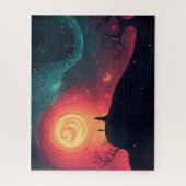 grillige magische wereld legpuzzel (Verticaal)