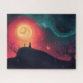 grillige magische wereld legpuzzel (Horizontaal)