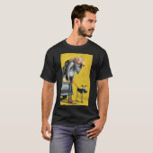grillige man t-shirt (Voorkant volledig)