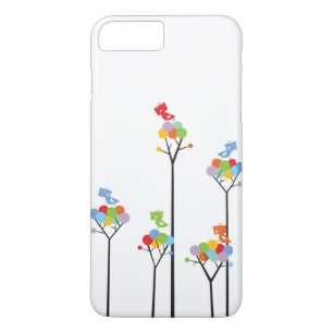 Grillige Moppige Tweet Vogels Kleurrijk Plezierige Case-Mate iPhone Case