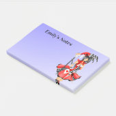Grillige Nar en Poppenkoning Post-it® Notes (Schuin)