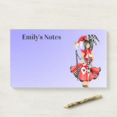 Grillige Nar en Poppenkoning Post-it® Notes (Op bureau)
