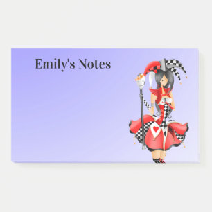 Grillige Nar en Poppenkoning Post-it® Notes