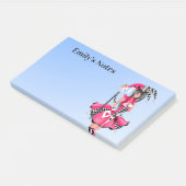 Grillige Nar en Poppenkoning Post-it® Notes (Schuin)