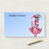 Grillige Nar en Poppenkoning Post-it® Notes (Op bureau)