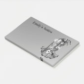Grillige Nar en Poppenkoning Post-it® Notes (Schuin)
