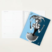 Grillige Nar met twee Speelkaarten Planner (Display)