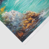 grillige  nautische piratenschip decoupage tissuepapier (Detail)