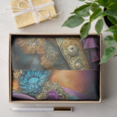 grillige nester decoupage tissuepapier (Geschenk)