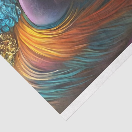 grillige nester decoupage tissuepapier (Detail)