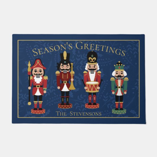 grillige notenkraker deurmat (Voorkant)