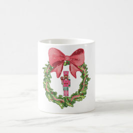 Grillige Notenkraker Kerstkrans Koffiemok