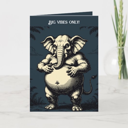 Grillige Occulte Buikbeschermer Kaart (Voorkant)