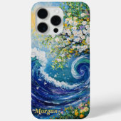grillige oceaangolf | impressionisme schilderij Case-Mate iPhone case (Achterkant)