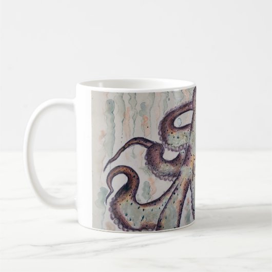 Grillige Octopus Koffiemok (Links)