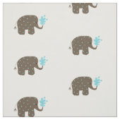 Grillige Olifanten Stof (Swatch)
