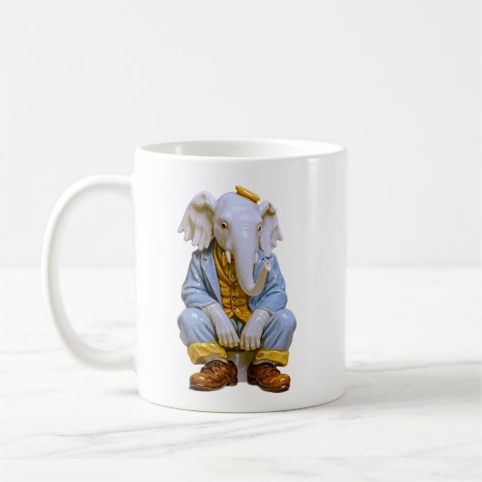 Grillige Olifantman  Koffiemok (Links)