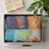 grillige ontkoppeling van ooievaar tissuepapier (Geschenk)