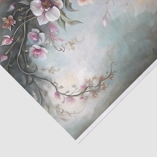 grillige ontkoppeling van orchideeën tissuepapier (Detail)