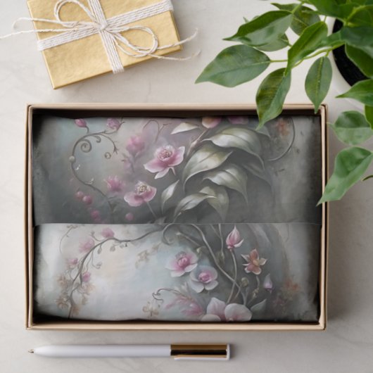 grillige ontkoppeling van orchideeën tissuepapier (Geschenk)